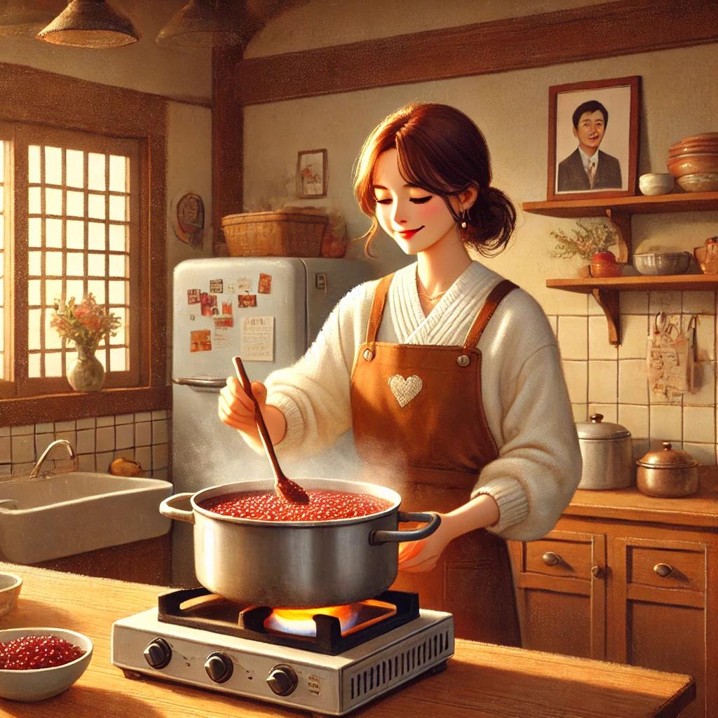 팥죽 엄마