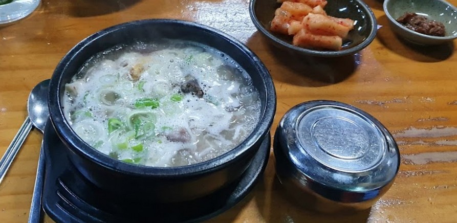 백암순대국