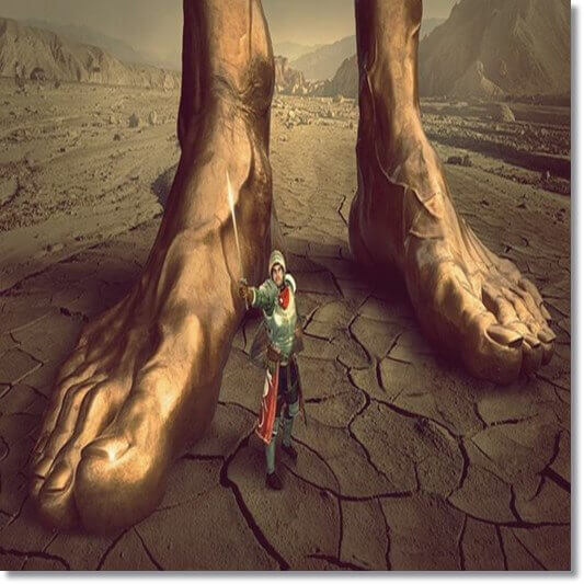 거인과 소인 이미지