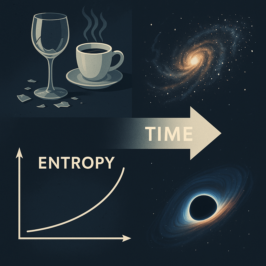 우주를 이해하는 핵심 이론들: 엔트로피 증가와 열역학적 시간의 화살 (1850년대~현재)