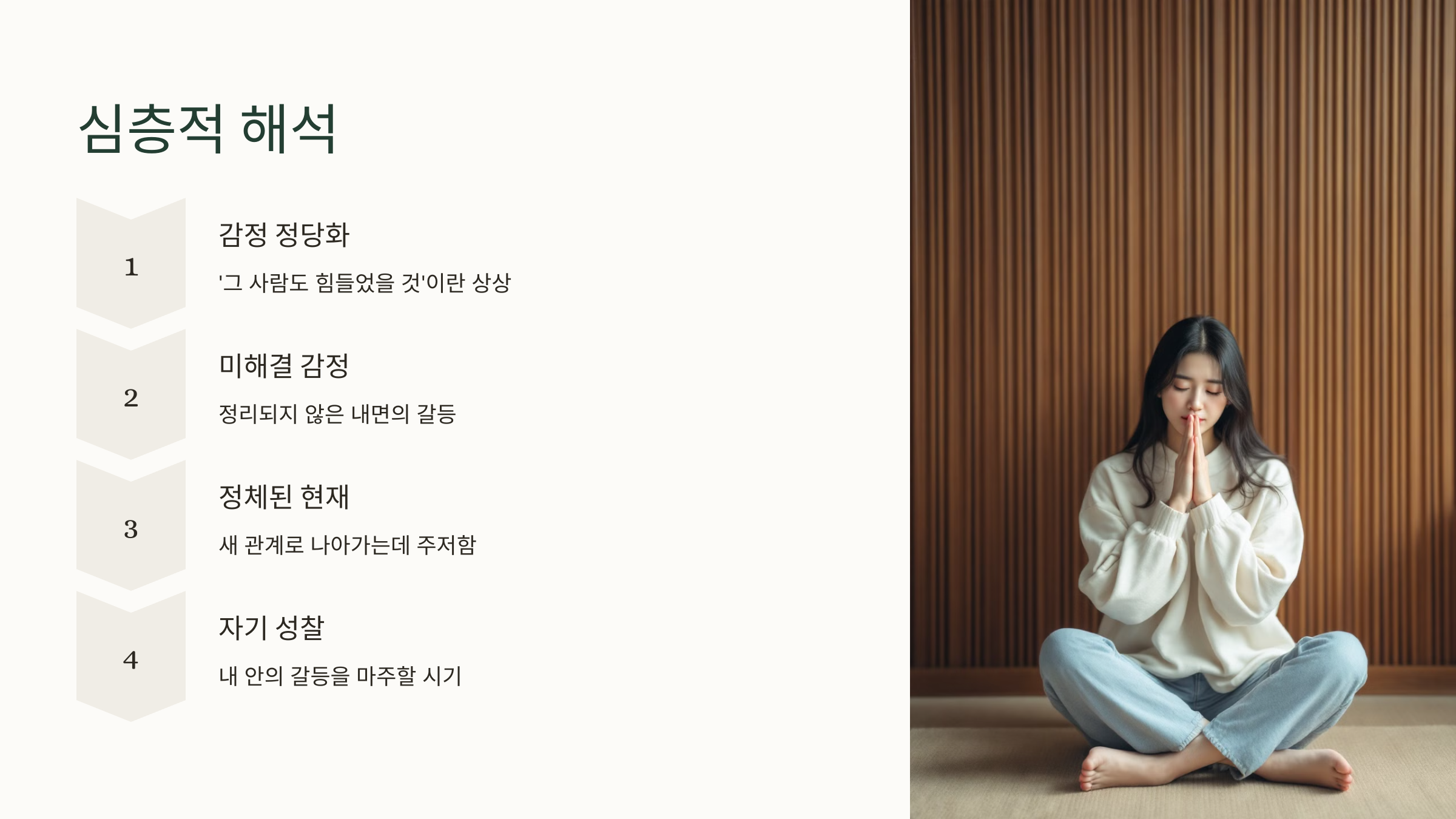 심층적 해석