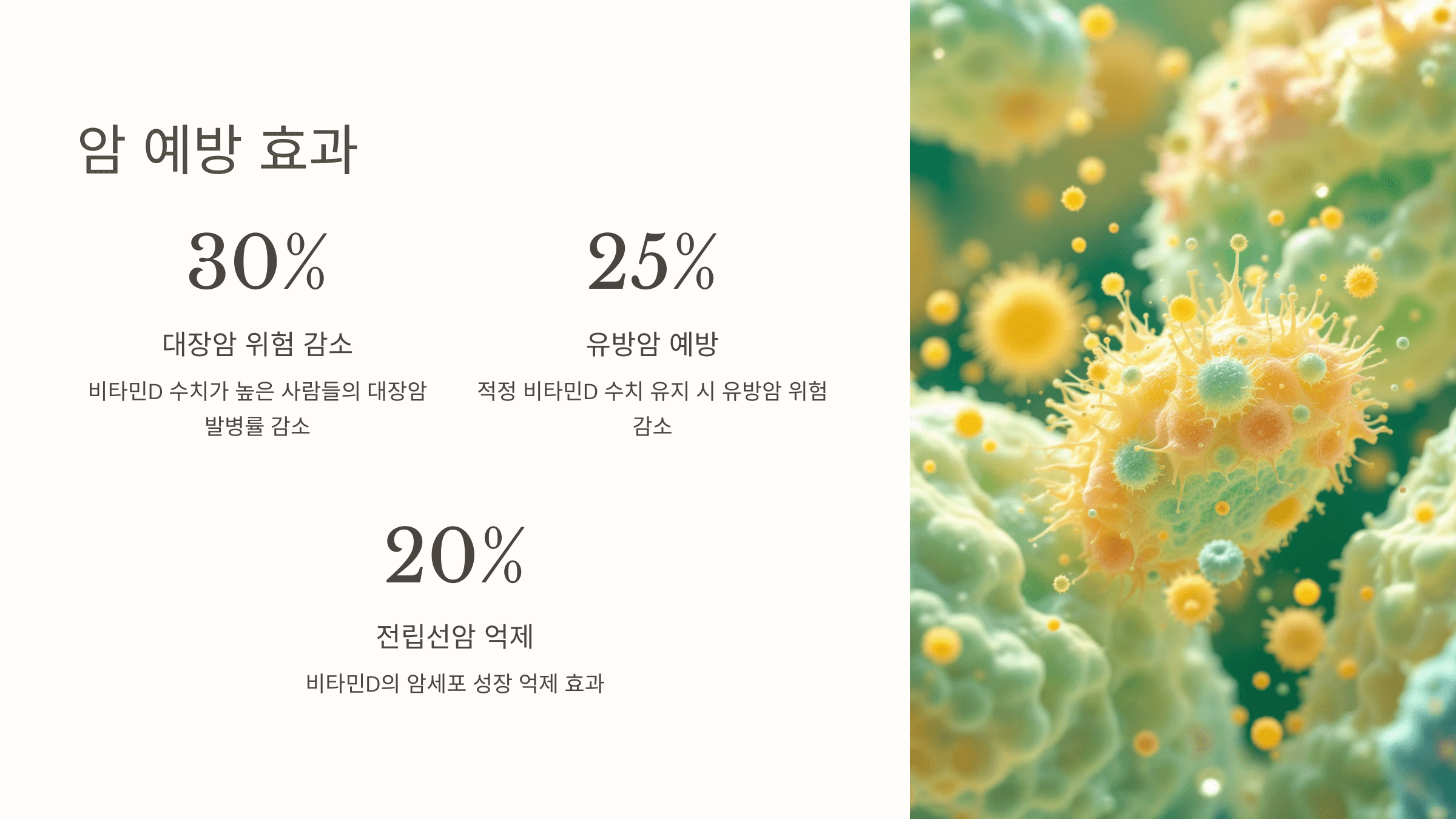 비타민D와 관련된 사진입니다.