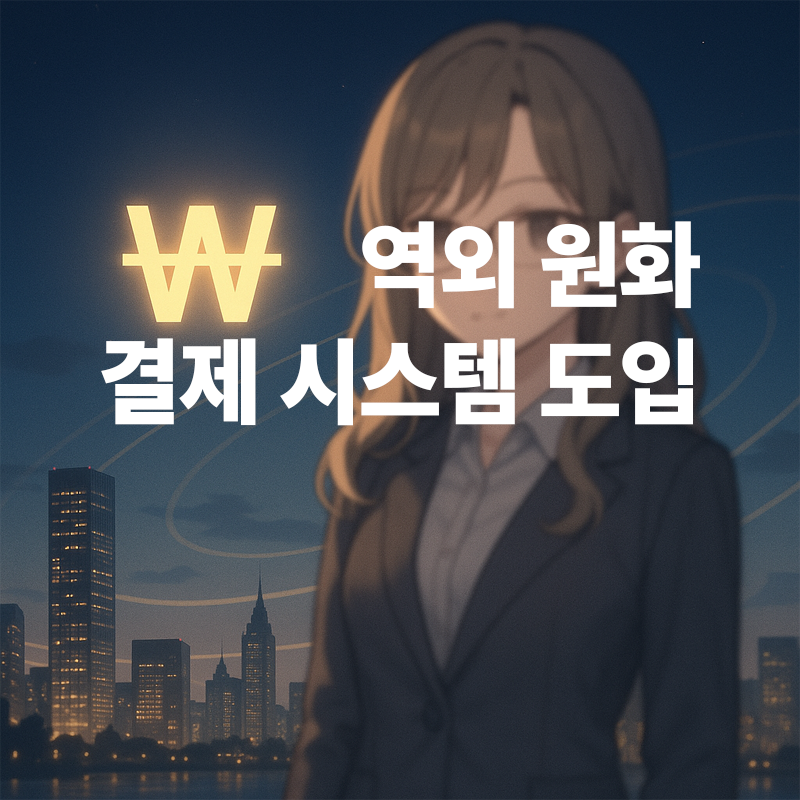 역외 원화 결제 시스템 도입으로 달라지는 무역&middot;금융 패러다임