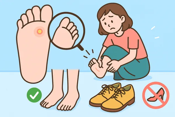 티눈 초기증상과 예방18