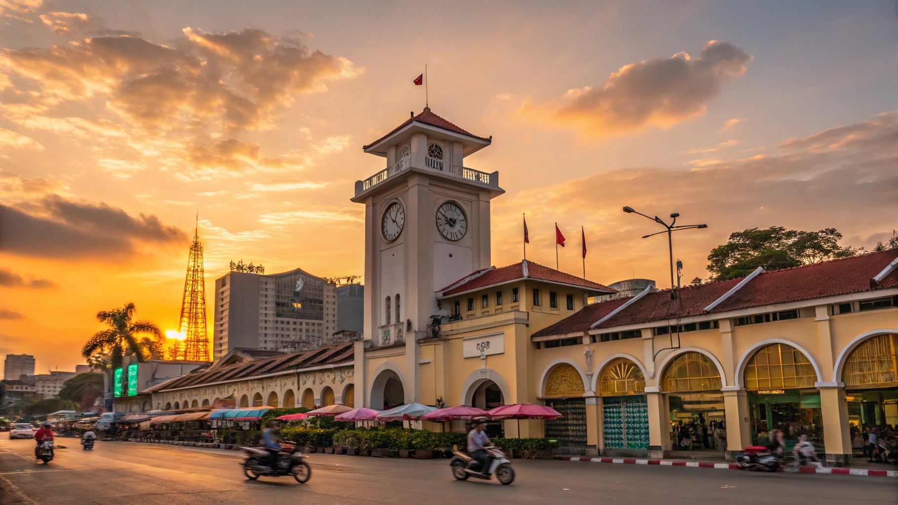 벤탄 시장(Ben Thanh Market) 관련 사진