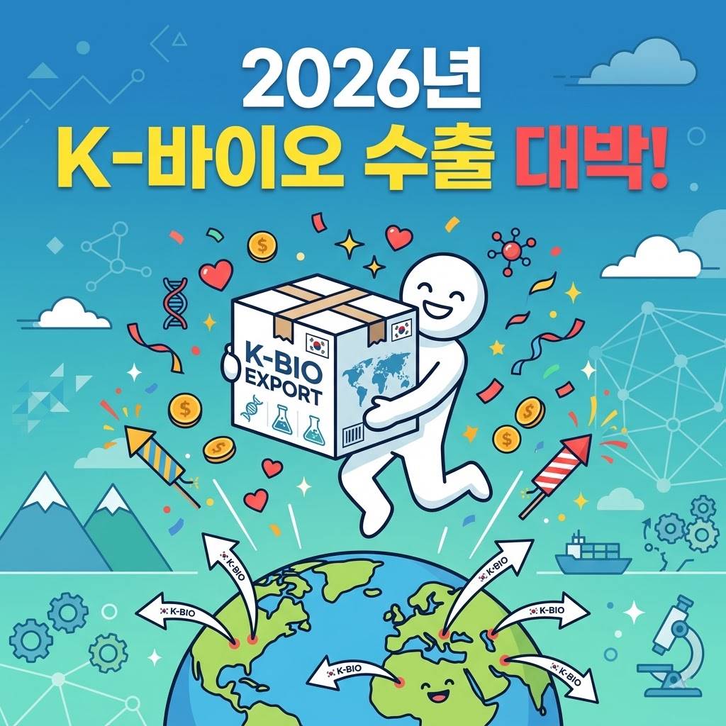 2026년 K-바이오 수출 대박!