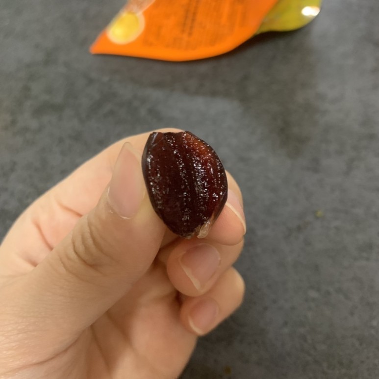 포도 맛 단면