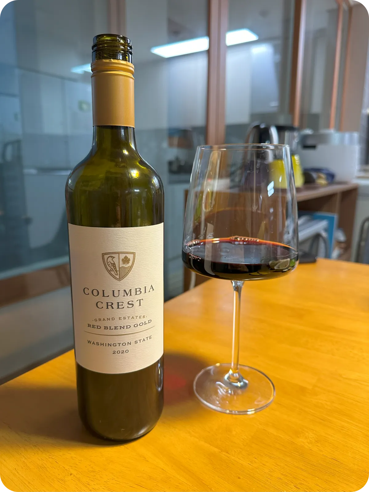  콜롬비아 크레스트 그랜드 에스테이트 레드 블렌드 골드