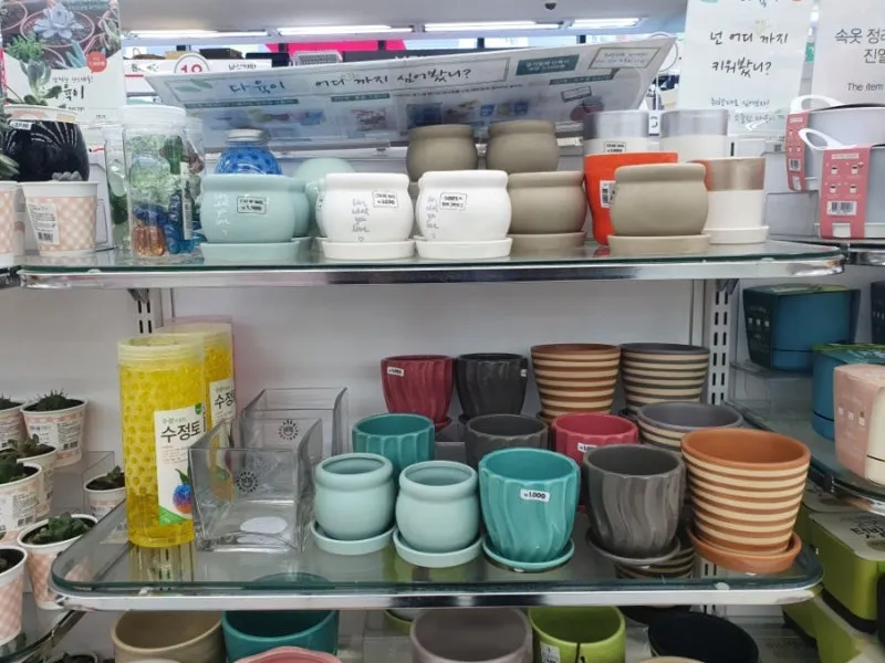 다이소 화분 활용 배수구멍 만들기 받침 사용 흙선택 예산절약 팁_4