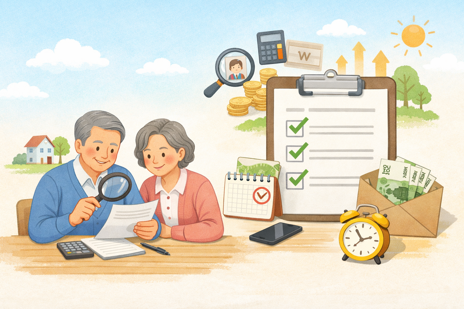 기초연금 갱신확인 총정리