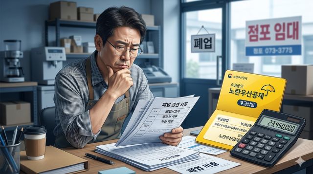 폐업하면 노란우산공제 못 받는 경우와 지급 조건 및 해약 차이 정리