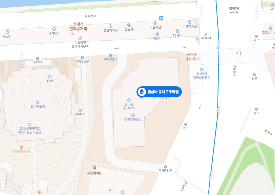 탭샵바 상세위치