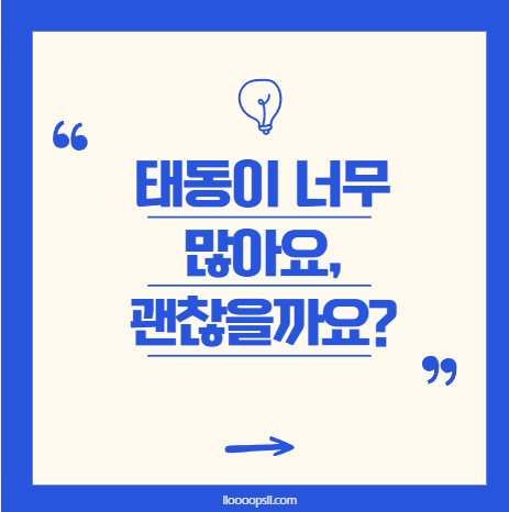 태동이 너무 많아요, 괜찮을까요? 정상과 비정상 구분하는 법