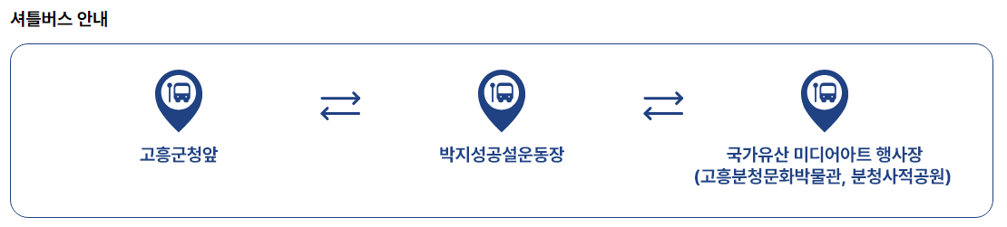 셔틀버스 안내