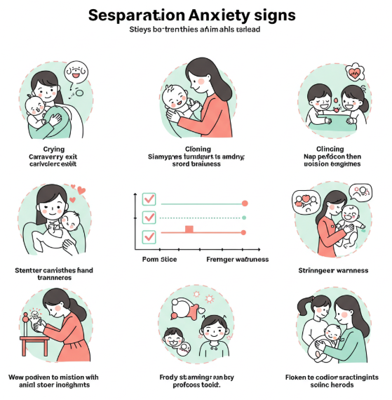 분리불안 징후 체크리스트