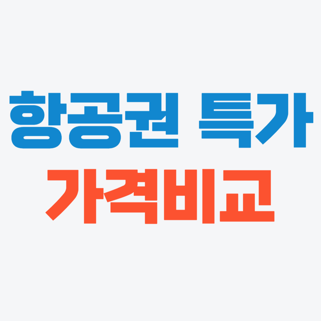 항공권 가격비교사이트