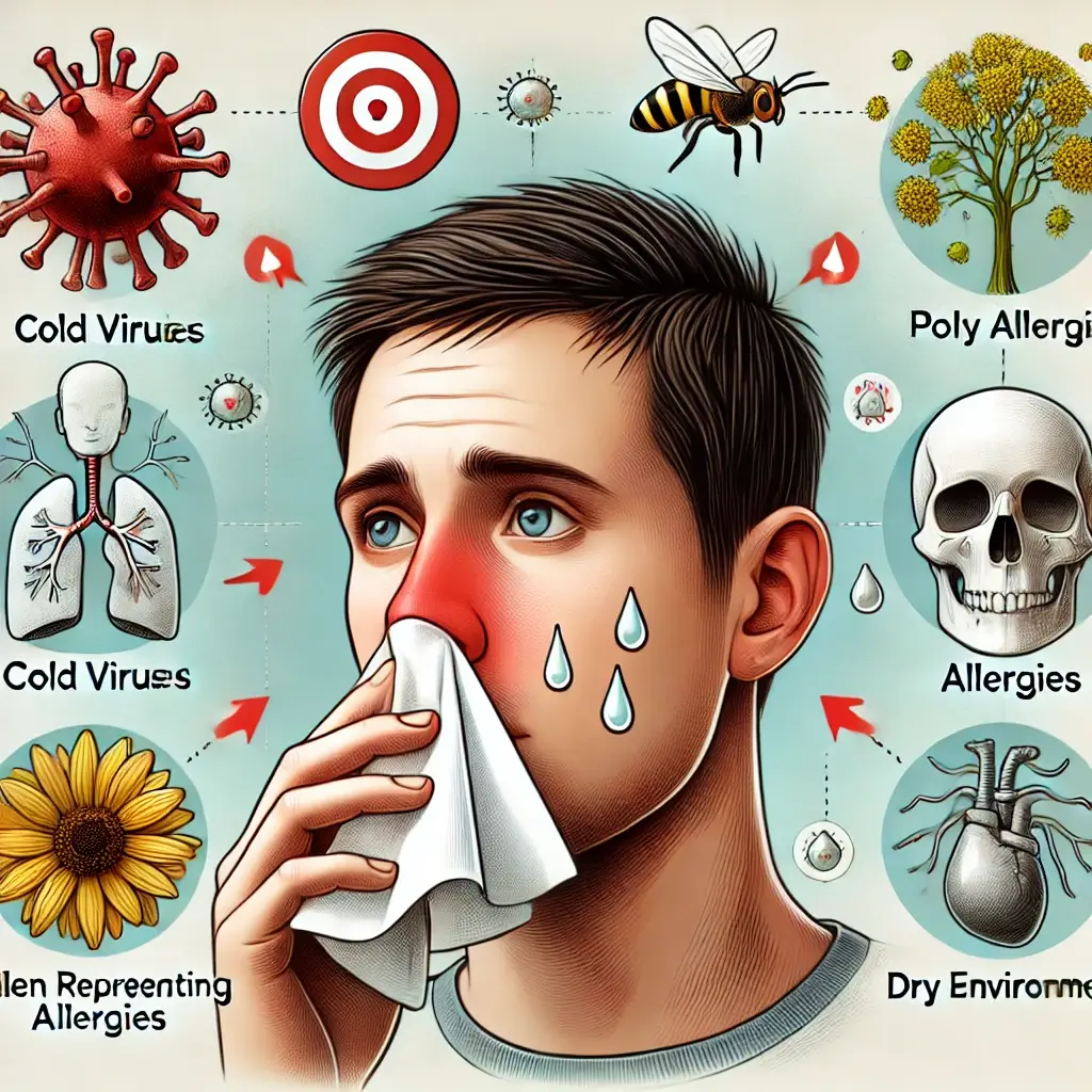 콧물이 나오는 이유