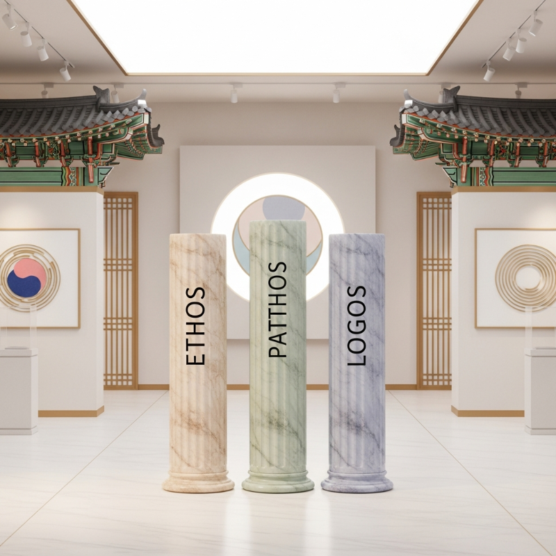 설득의 3요소: 에토스, 파토스, 로고스를 기억하세요