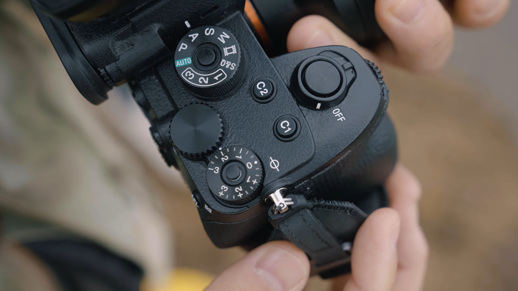 Alpha 1 노출 다이얼 조정