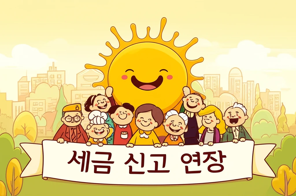 세금 낼 돈도 없는데.. 수해 납세자..