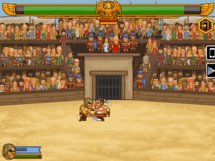 검을-이용하여-적과-대결하는-화면