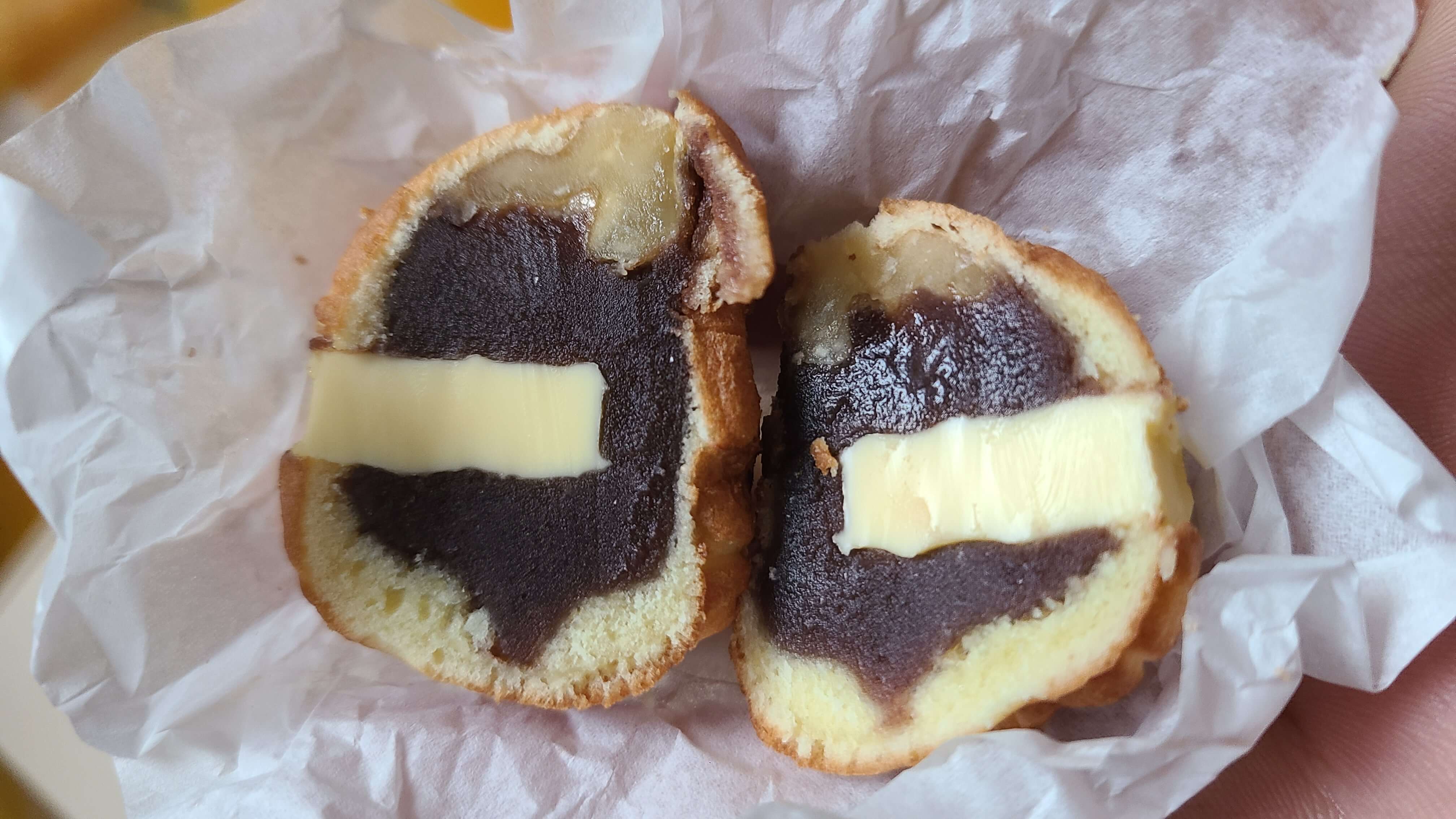 복호두-앙버터-호두과자-속