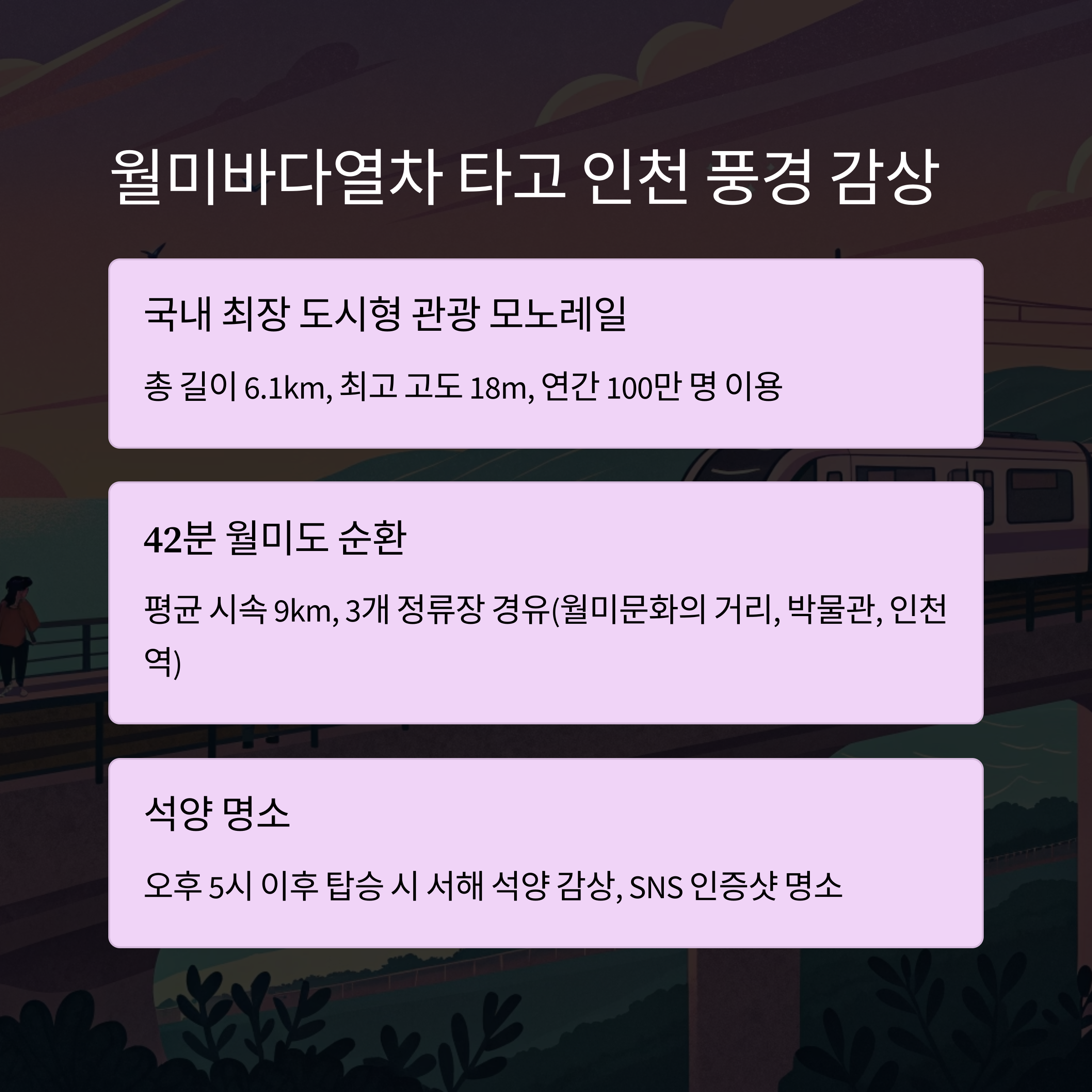 월미도 문화의 거리와 인천 바다 놀거리 추천