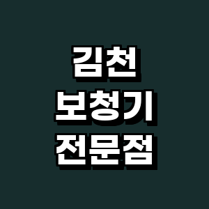김천시 보청기