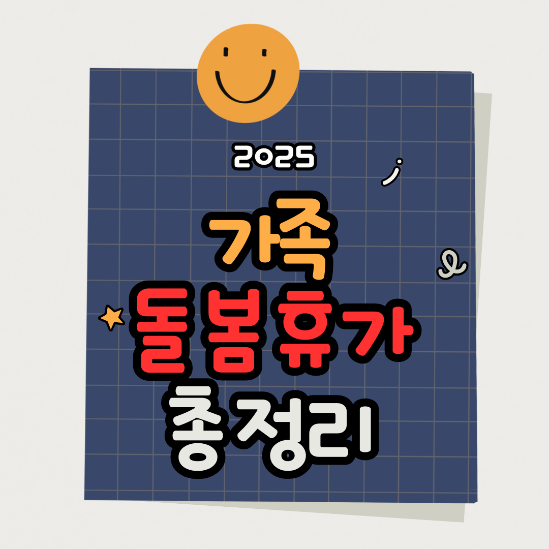 2025년 가족돌봄휴가 정책, 신청 방법, 지원금