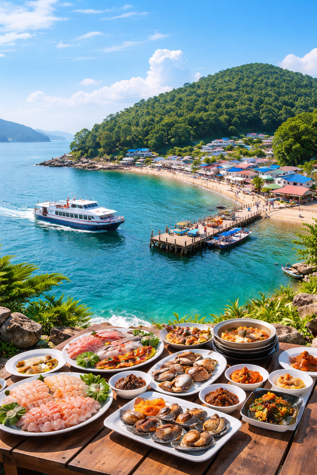 거제 이수도 1박3식 가격부터 예약방법까지 총정리 (배편·펜션 포함) 관련 사진