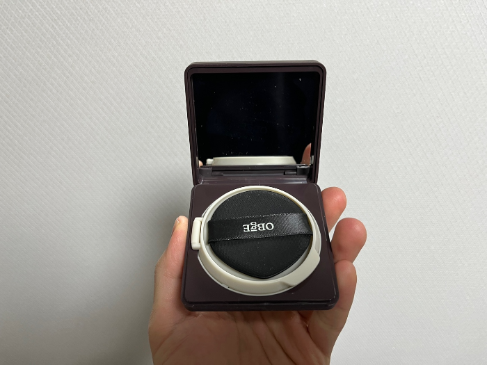 쿠션 열어본 모습