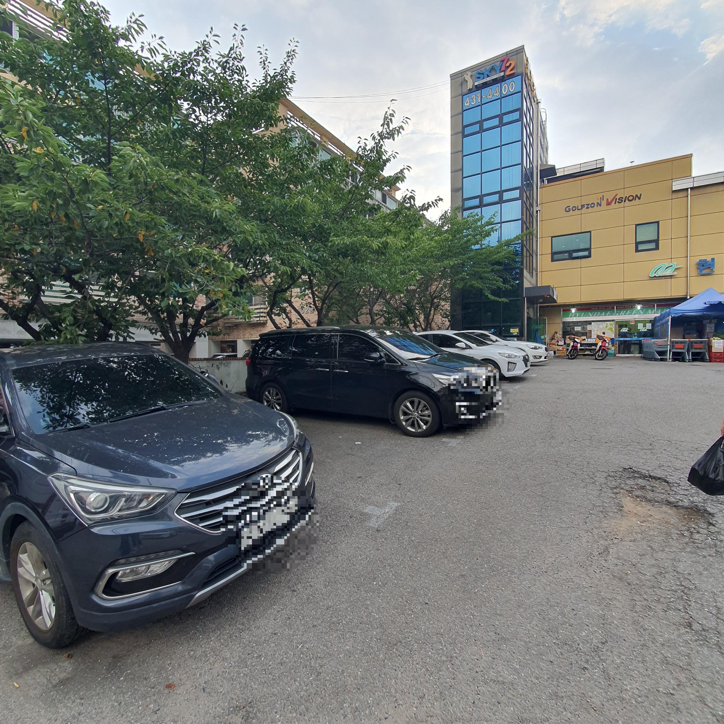 스카이72 골프존 동암 외부 모습