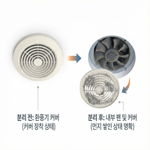 욕실 환풍기 청소, 곰팡이와 먼지 제거로 쾌적한 욕실 만들기