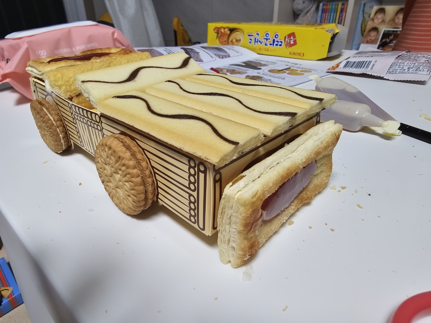 크라운제과 ‘붕붕스포츠카’ 후기