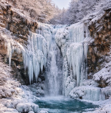 경기도 연천 재인폭포 전경