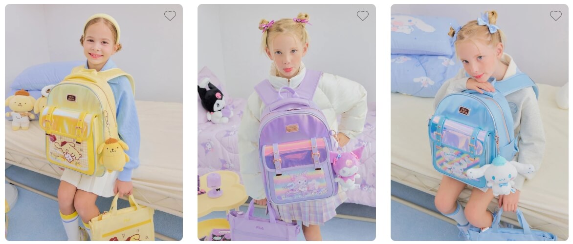 휠라-백팩-책가방