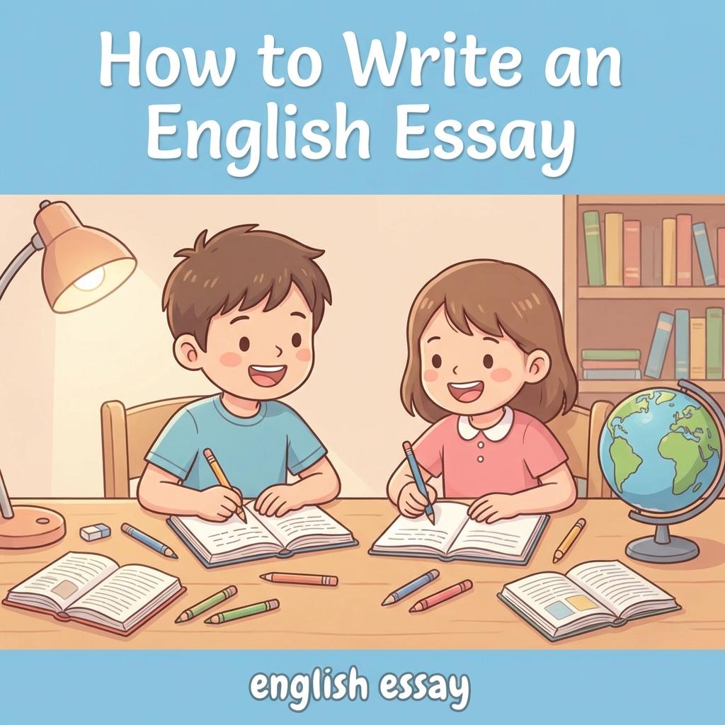 초등 영어 에세이: '나의 가장 친한 친구' 쉽게 쓰는 법 (템플릿 포함)How to Write an English Essay: My Best Friend (Template Included)