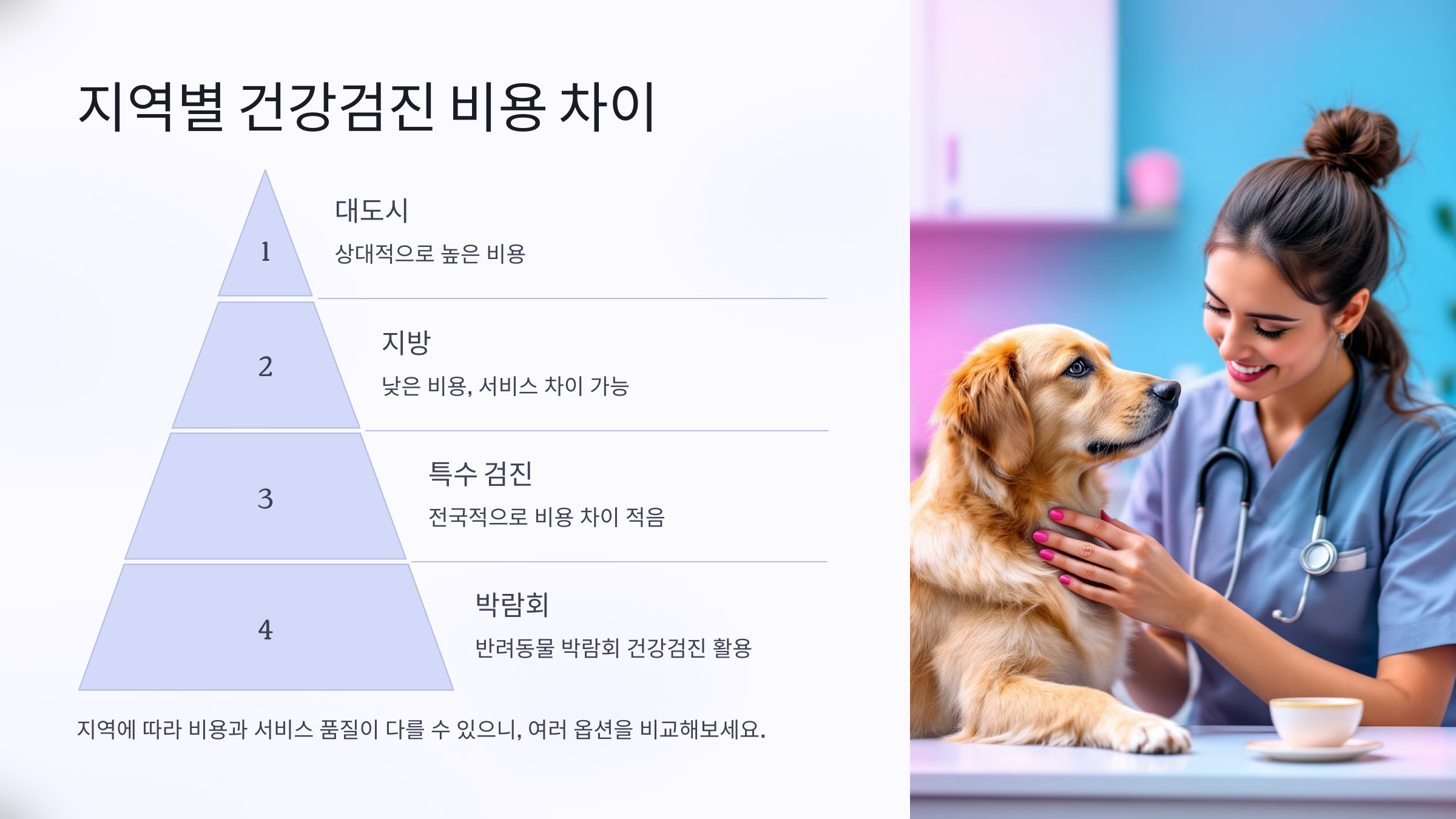 지역별 건강검진 비용 차이