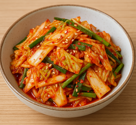 배추 겉절이 사진