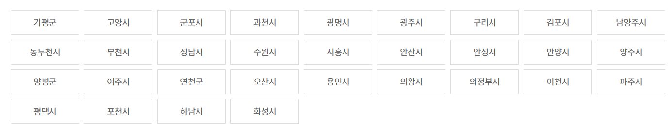 경기도 여성 공공생리대 설치 장소