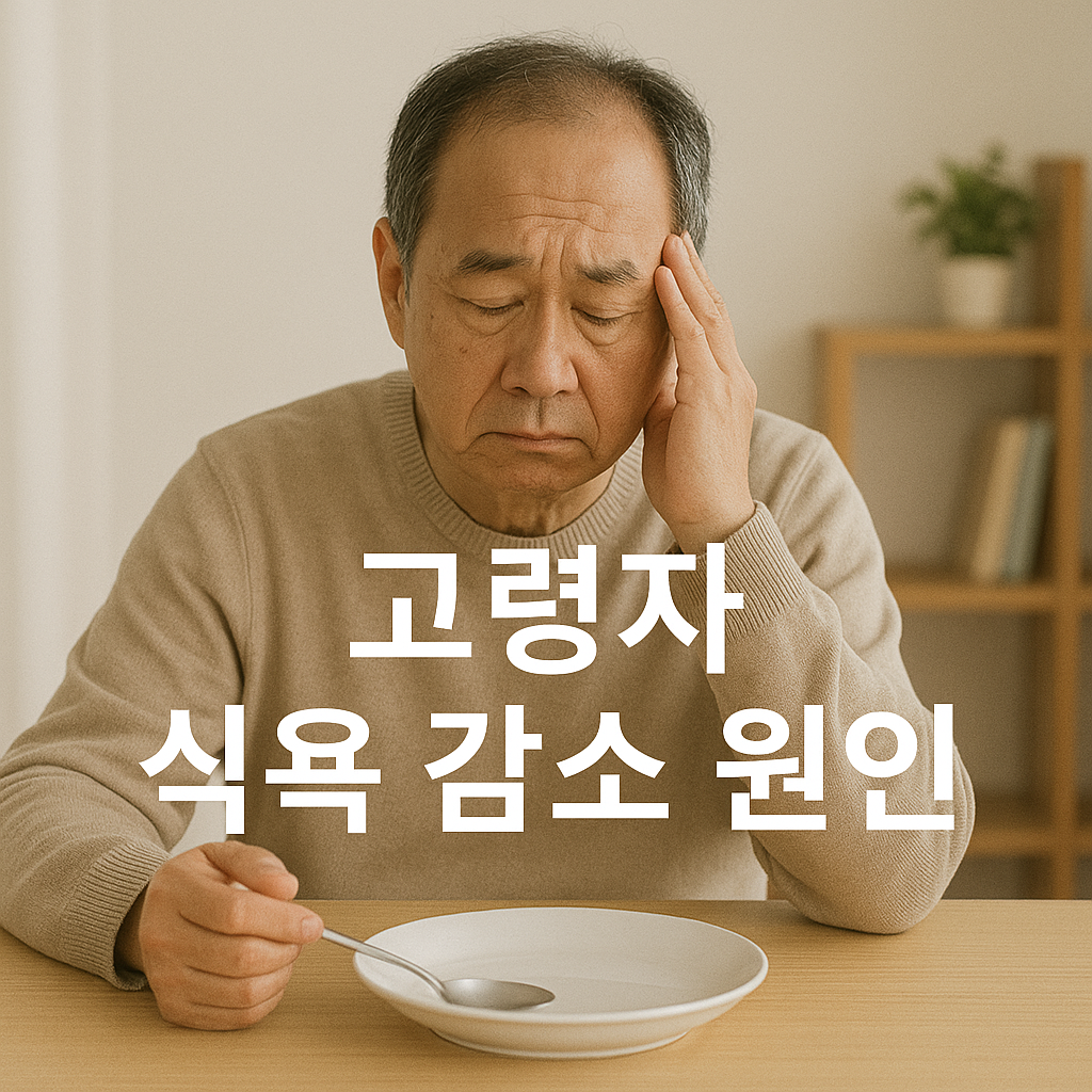 고령자의 식욕 감소, 단순 노화일까 반드시 짚어봐야 할 원인들✅
