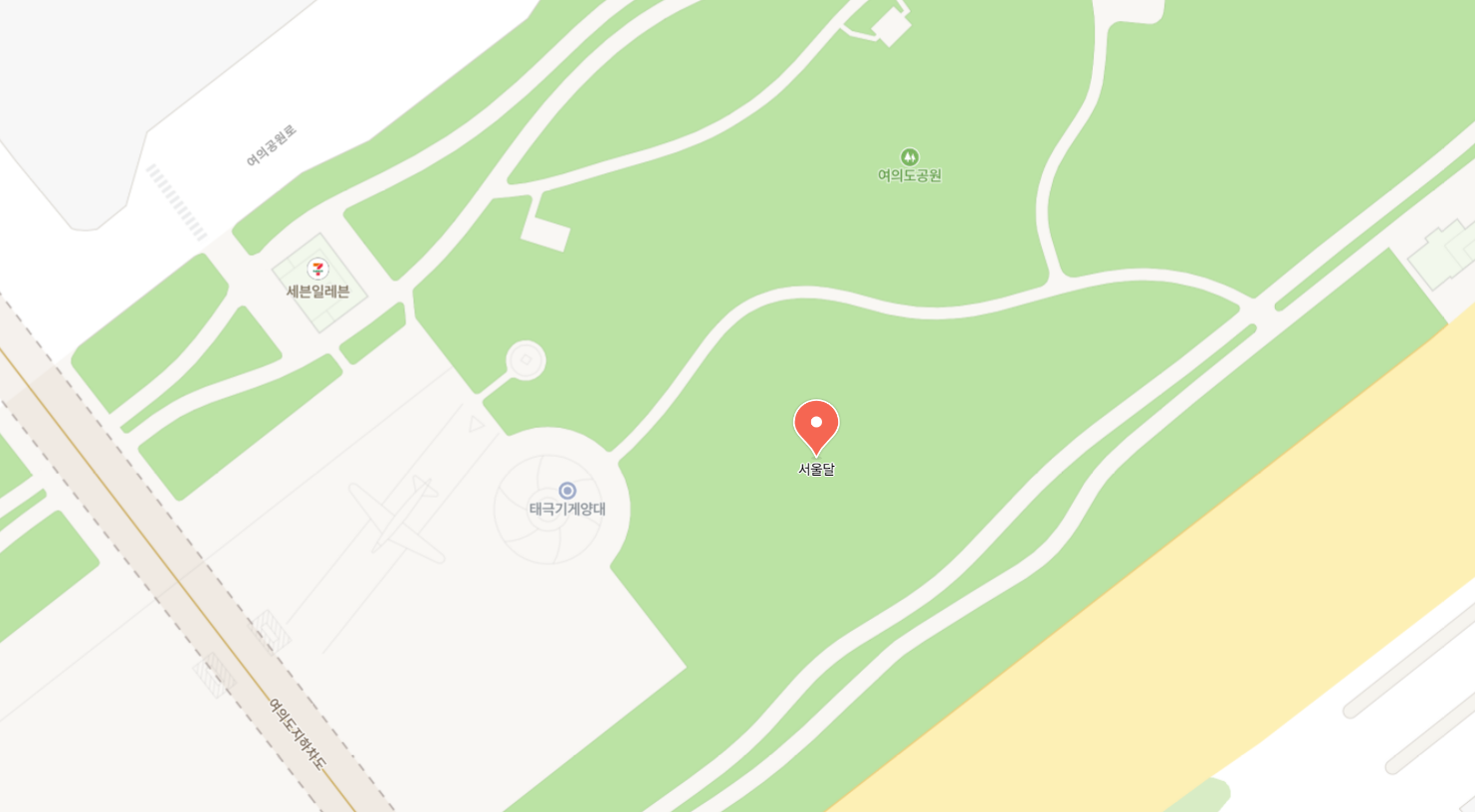 서울달 위치 지도