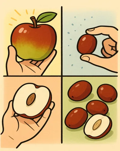 사과대추와 일반 대추의 다른 점1