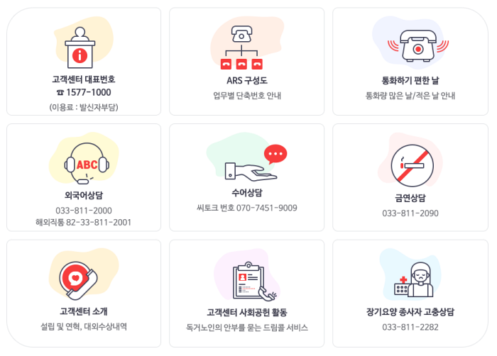 고객센터 업무내용