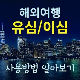 해외여행 전 알아야할 유심/이심 알아보기
