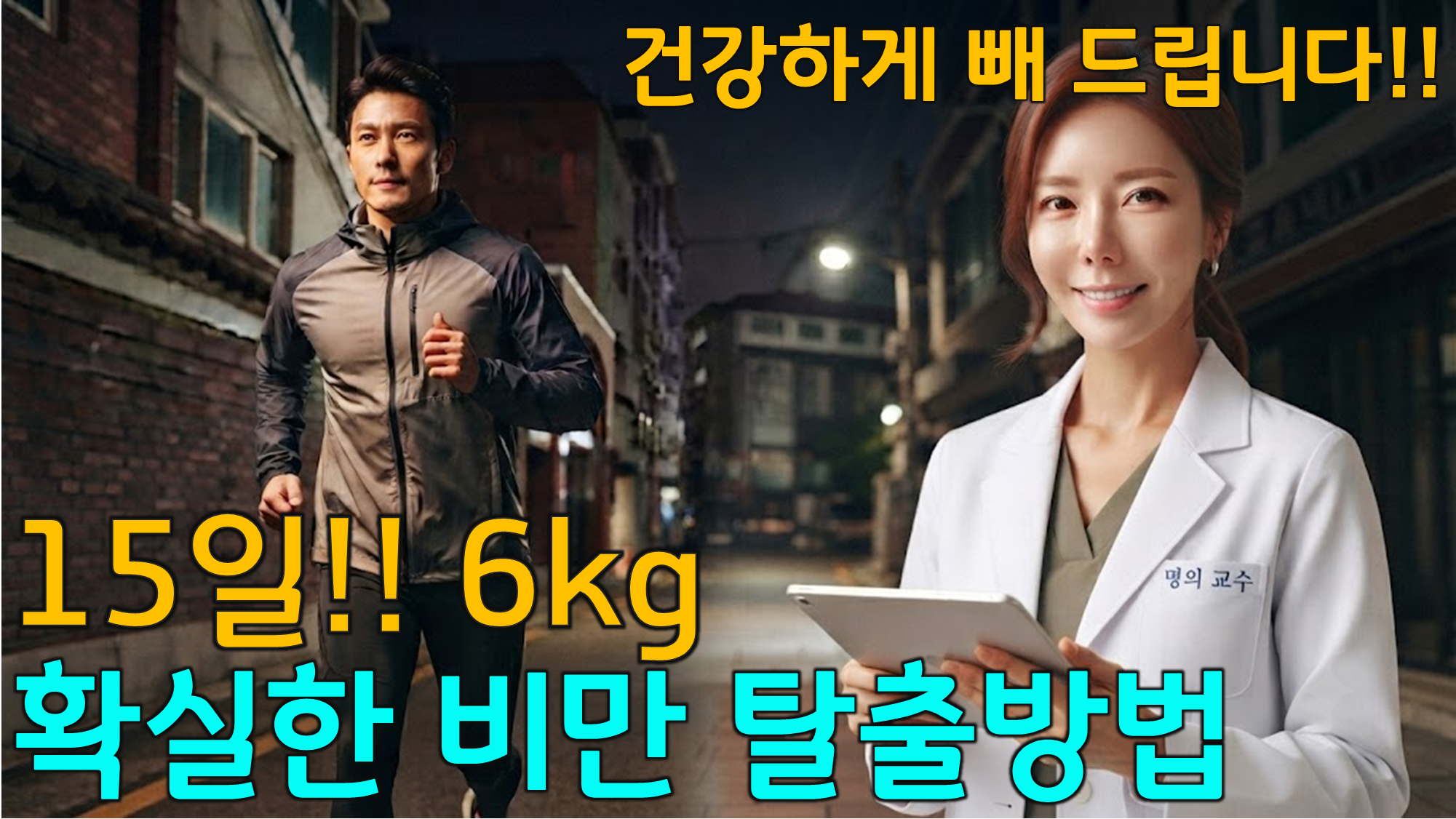 복부비만 탈출 기적의 20분 (복부비만, 내장지방, 간헐적단식)