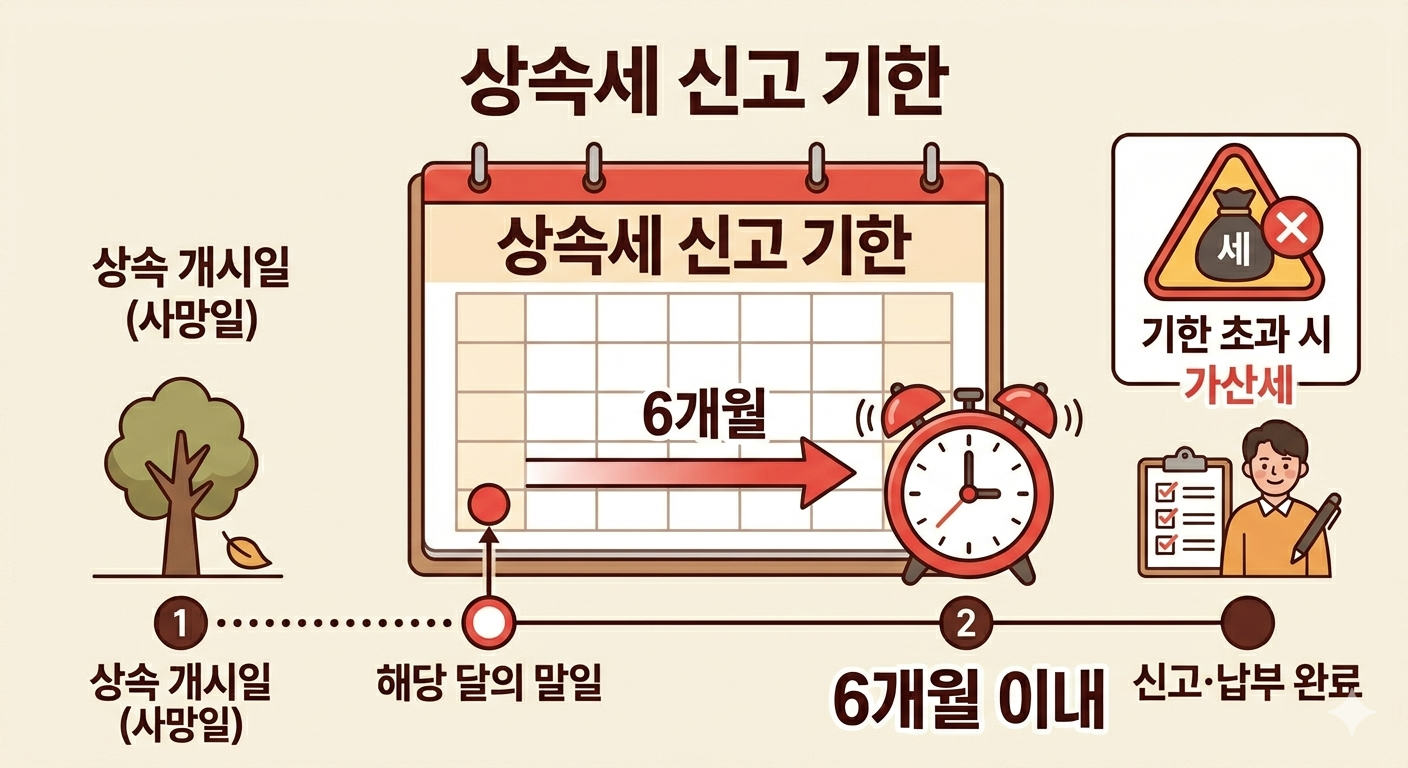 상속세 신고 기한