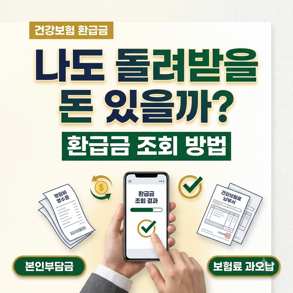 건강보험 환급금 조회방법