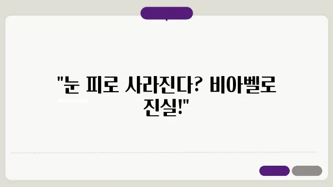 뻝벨로 보라샷 2.0 눈 피로 개선과 활용타입 부착용