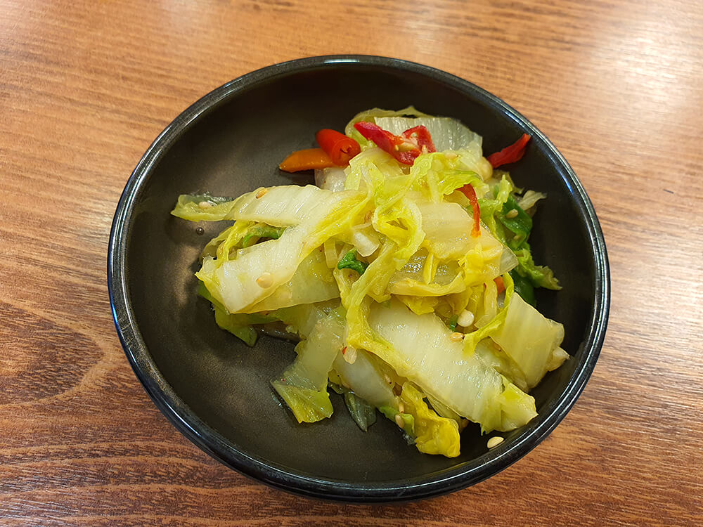 성남 중앙시장 수미식당- 기본반찬3